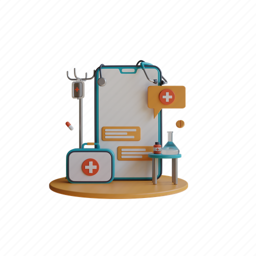 Health, doctor, medical, diagnosis, patient, consultation, medic 3D illustration - Download on Iconfinder
