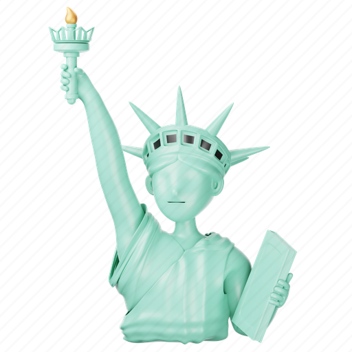 Statue, of, liberty, united states, monument, usa, landmark icon - Download on Iconfinder