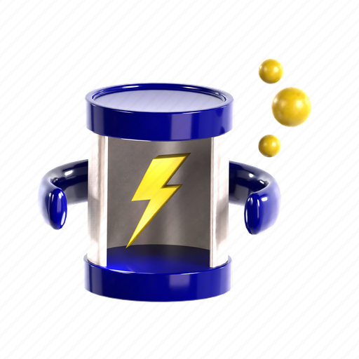 Energy, electric, nature, technology, element, electricity 3D illustration - Download on Iconfinder