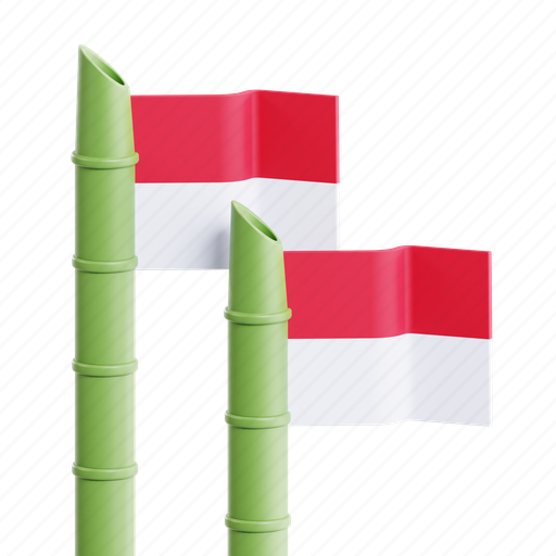 Bamboo, traditional, indonesia, culture, flag icon - Download on Iconfinder