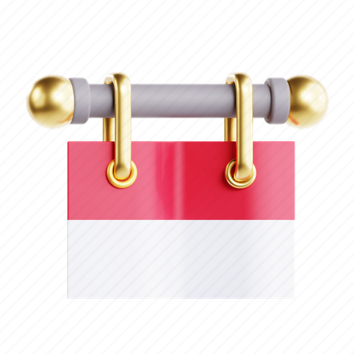 Indonesia, national flag, identity, flag icon - Download on Iconfinder