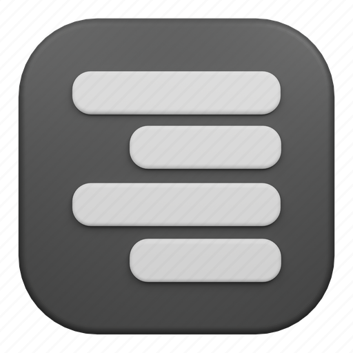Align, right icon - Download on Iconfinder on Iconfinder