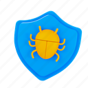 antivirus, shield, bug, malware, protection