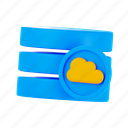 cloud, storage, server, internet, data, database