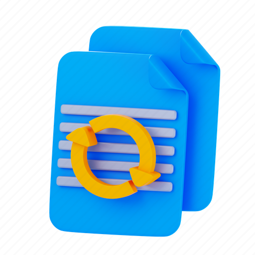 Download, refresh, file, synchronization, document icon - Download on Iconfinder