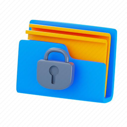 Locked, folder, archive, secret, document, protected, file icon - Download on Iconfinder
