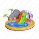 kids, slide, water, park, pool, waterpark, swimming, waterslide, aquapark