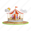 kids, playground, horse, carousel, circus, amusement, carnival, merry-go-round, entertainment 