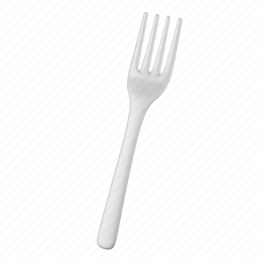 Fork, utensils, tools, kitchen, equipment 3D illustration - Download on Iconfinder