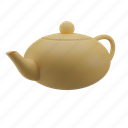 teapot, water, container, kitchenware, cooking, utensil, home, appliances
