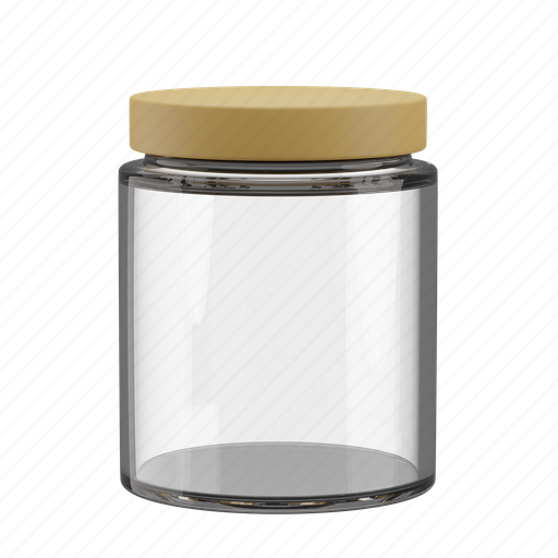 Empty, jar, container, kitchenware, cooking, utensil, home icon - Download on Iconfinder