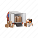 logistic, shopping, box, truck, delivery, warehouse, traffic, shipping, packaging