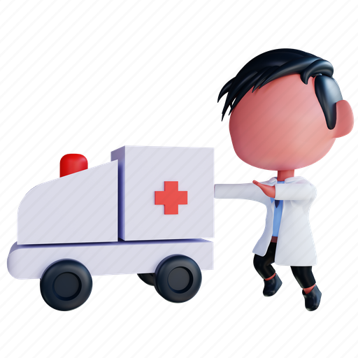 Icon, medical, 3d, health, hospital, medicine, doctor 3D illustration - Download on Iconfinder