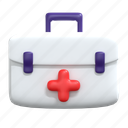 bag, emergency, equipment, kit, assistance, doctor, help, clinic, first 