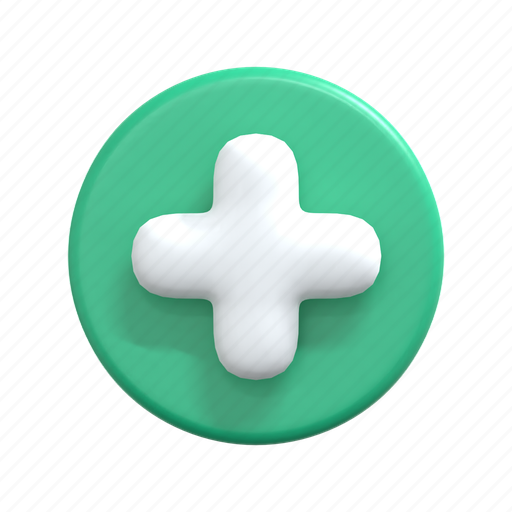 Medical, hospital, clinic, healthcare, sign, doctor, health 3D illustration - Download on Iconfinder