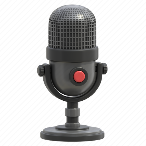 Microphone 3D illustration - Download on Iconfinder