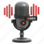 podcast, recording, voice, speak, sound, mic, video, camera, microphone, audio, record, music 
