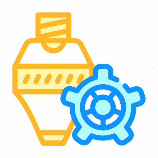 Consumables, print, head, gear, equipment, device icon - Download on Iconfinder