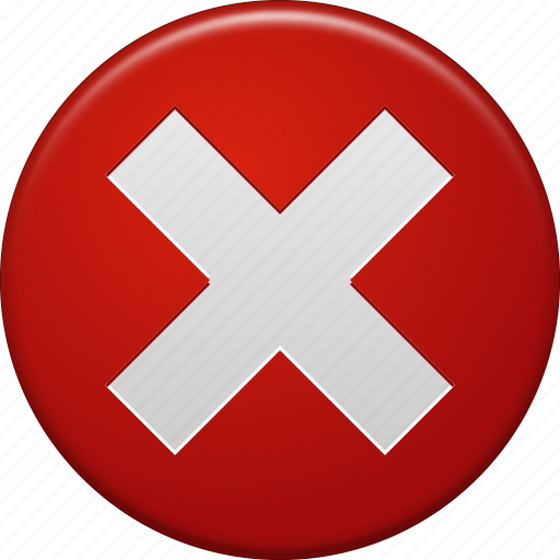 Cancel, close, delete, erase, reject, remove, stop icon - Download on Iconfinder