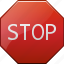 control, danger, pause, road signs, stop sign, terminate, warning