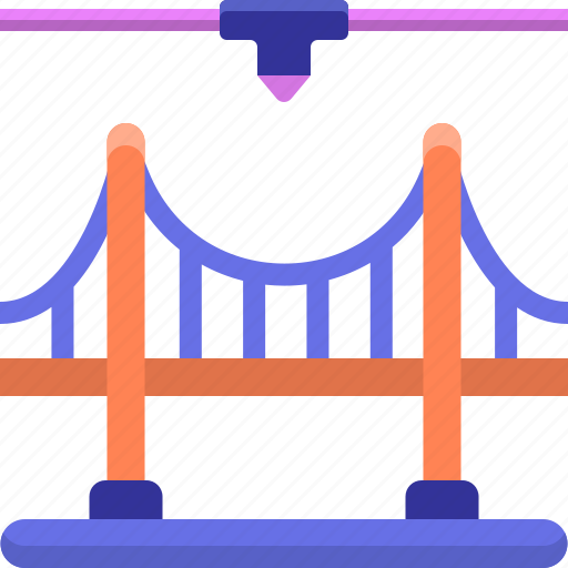 Bridges, 3d printing, construction icon - Download on Iconfinder