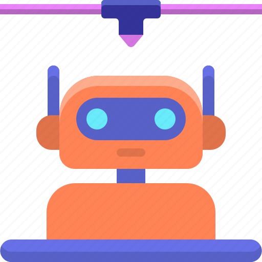 Robotics, robot, ai, 3d printing icon - Download on Iconfinder