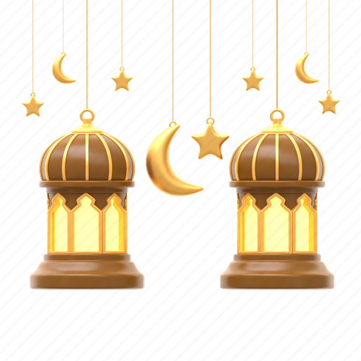 Islamic, decoration, ramadan, eid, holiday, christmas, xmas 3D illustration - Download on Iconfinder
