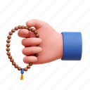 hand, prayer beads, prayer, pray, islam 