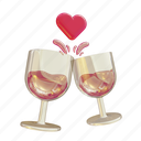 romance, date, valentine, wine, anniversary, wedding, romantic, greeting, party