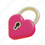 lock, love, protection, romance, padlock, key, valentine, secure, like 