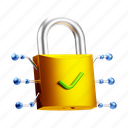 cybersecurity, data security, lock, secure 