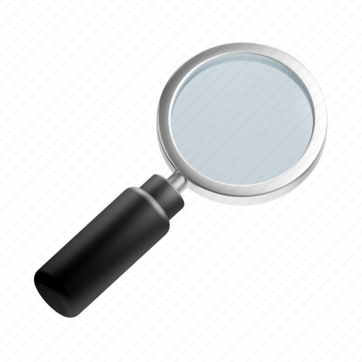 Search, magnifying, glass, seo 3D illustration - Download on Iconfinder