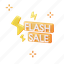 flash, sale, discount, promotion, marketing, instrument, sales, element 