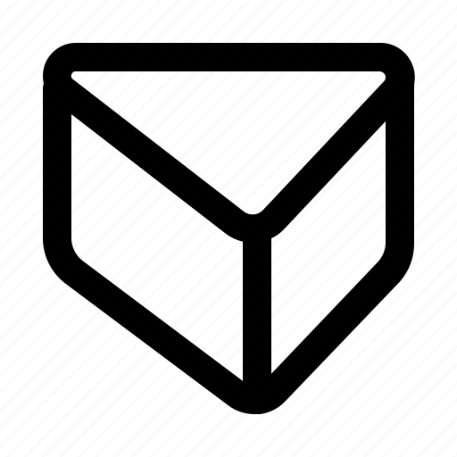 Triangular, prism icon - Download on Iconfinder
