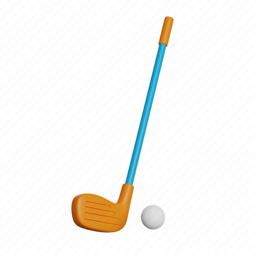 Golf, ball, sport, tools 3D illustration - Download on Iconfinder