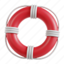 lifebuoy, safety, water, rescue, swimming 