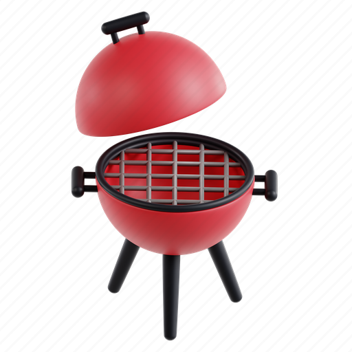 Bbq, grilling, outdoor cooking, food, party 3D illustration - Download on Iconfinder