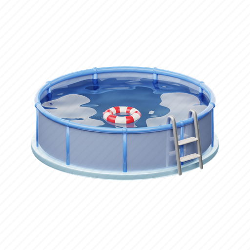 Swimming, pool, swim, water, sports 3D illustration - Download on Iconfinder