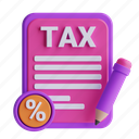 tax, form, document, pen