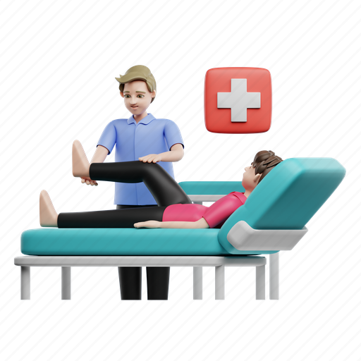 Physical, therapy, theraphy, wellbeing, mental health, psychology, rehabilitation 3D illustration - Download on Iconfinder
