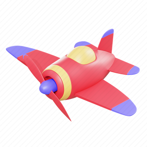 Air, plane, aircraft, flight, fly, transport, vehicle 3D illustration - Download on Iconfinder