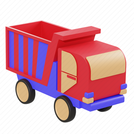 Truck, logistics, cargo, transport, transportation, vehicle, travel 3D illustration - Download on Iconfinder