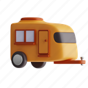 caravan, camping, road trip, mobile home, outdoors 