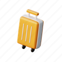 suitcase, bag, container, carriage, luggage