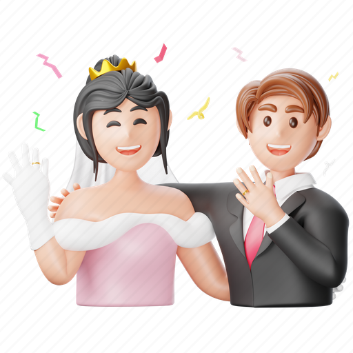 Ceremony, couple, bride, groom, wedding, love, marriage icon - Download on Iconfinder