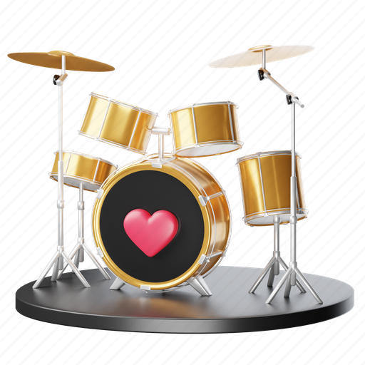 Band, drum set, instrument, music, drum, percussion, musical icon - Download on Iconfinder
