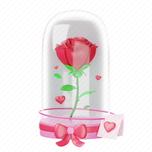 Wedding, favor, rose, gift, floral, romantic, box icon - Download on Iconfinder