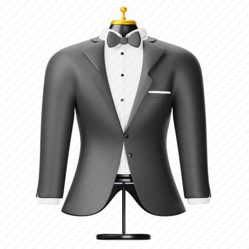 Tuxedo, groom, dress, clothing, fashion, suit icon - Download on Iconfinder