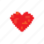 digital, heart, love, pixelated, valentine 