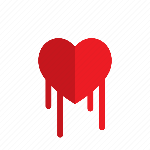 Bleed, broken, heart, love, valentine icon - Download on Iconfinder